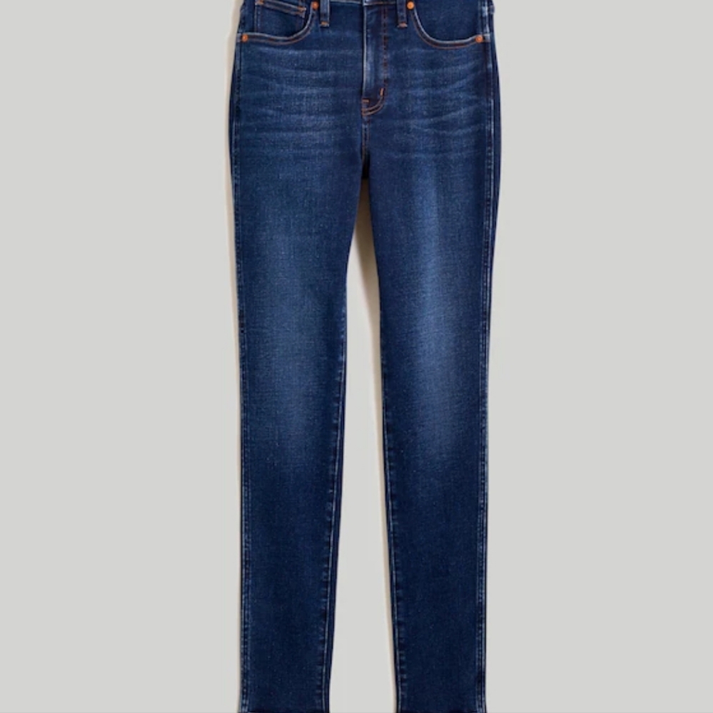 Madewell Women's Dark Wash 10" High Rise Skinny Jeans Sz 26